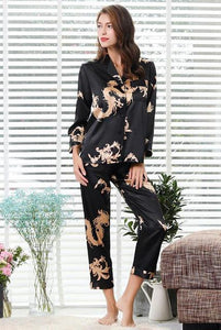 Buy Luxurious 2 Piece Silk Satin Matching Pyjama Set and get Free Shipping Australia Wide | Clothing | Buy Confidently from Smart Sales Australia